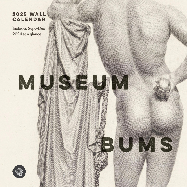 Kalendář/Diář CAL 25 MUSEUM BUMS WALL CALENDAR 2025 WALL