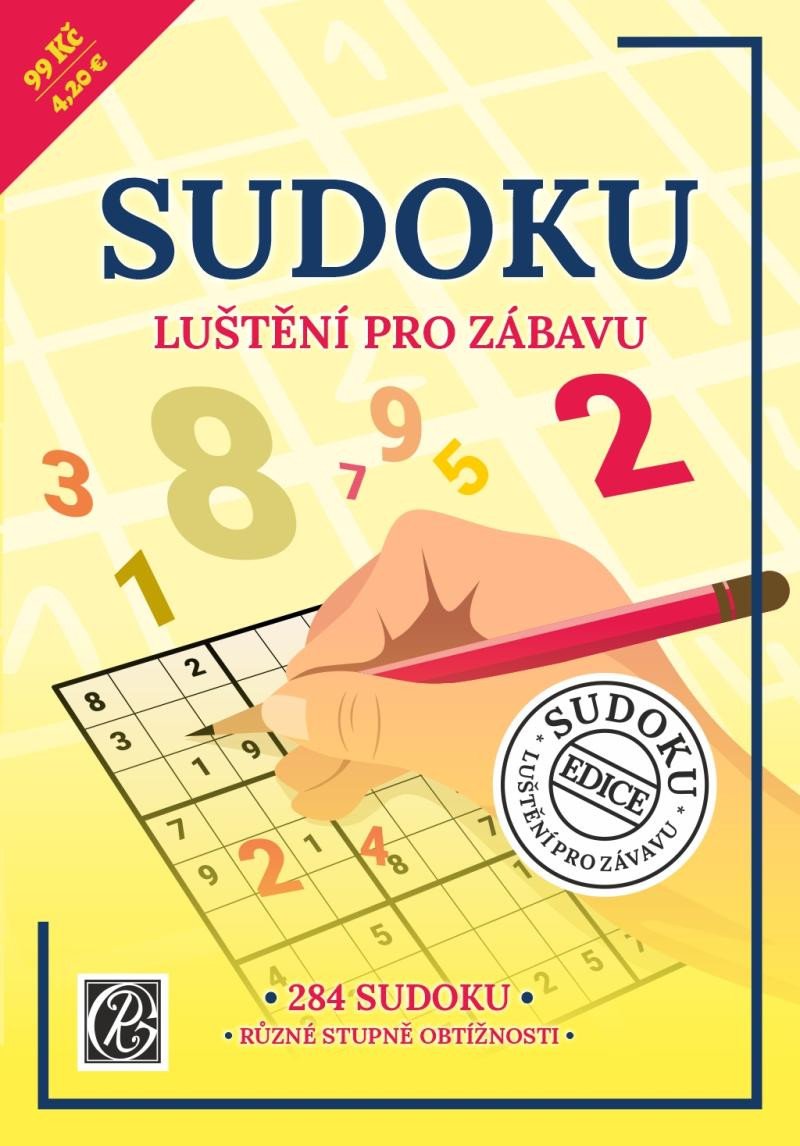 Kniha Sudoku luštění pro zábavu 