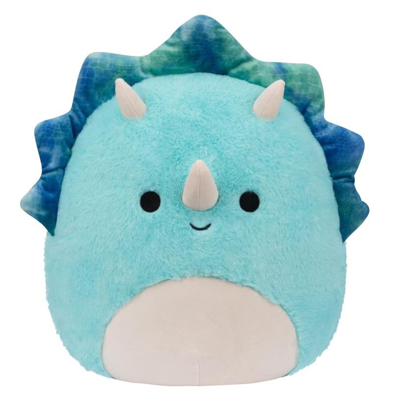 Joc / Jucărie Squishmallows Fuzz-A-Mallows Triceratops Malik 30 cm 