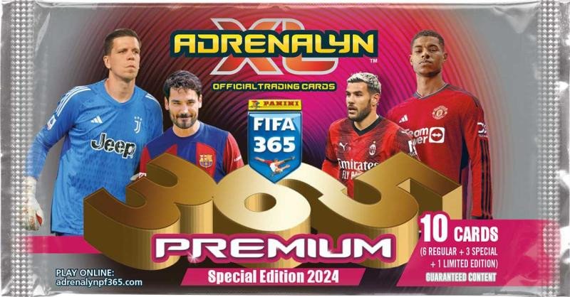 Papírenské zboží Panini FIFA 365 2023/2024 - Adrenalyn karty, premium packet 