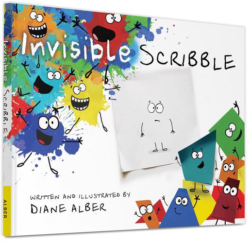 Βιβλίο Invisible Scribble Diane Alber