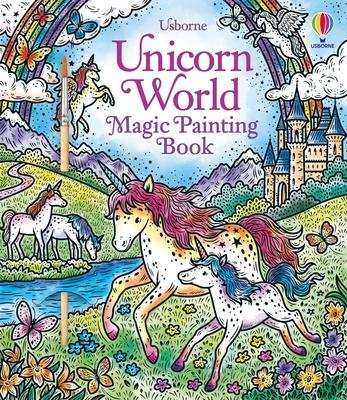 Kniha Unicorn World Magic Painting Book Elzbieta Jarzabek