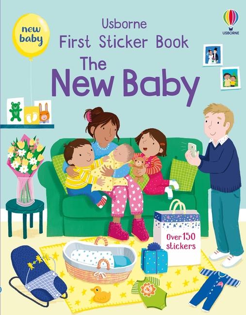 Kniha First Sticker Book the New Baby Joanne Partis