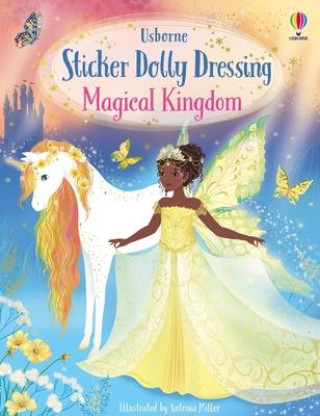 Βιβλίο Sticker Dolly Dressing Magical Kingdom Antonia Miller