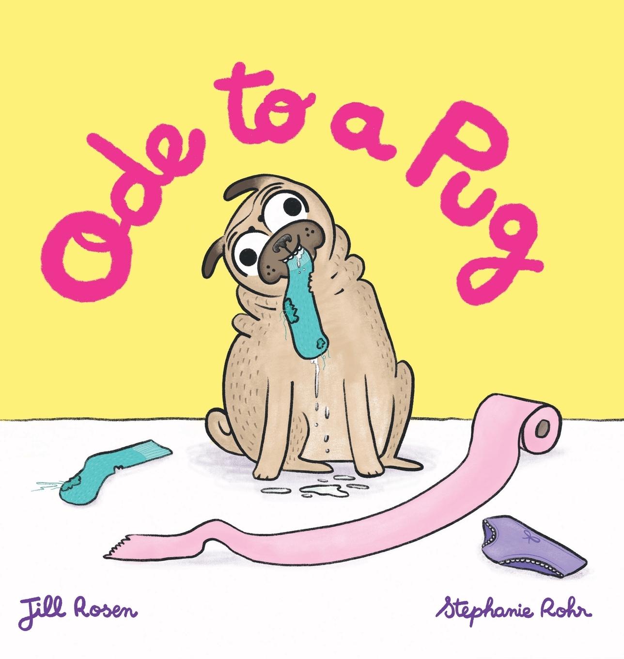 Kniha Ode to a Pug Stephanie Rohr