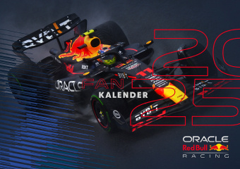 Kalendář/Diář Oracle Red Bull Racing 2025 - Fankalender 
