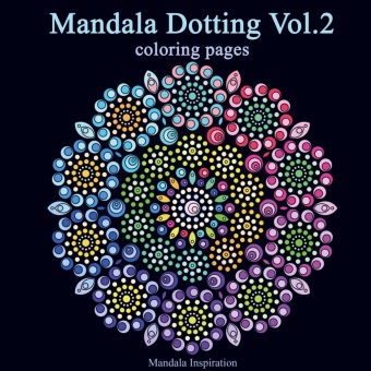 Kniha Mandala Dotting 2 