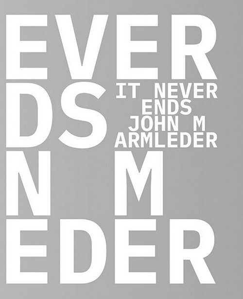 Knjiga It Never Ends Bernard Blistène