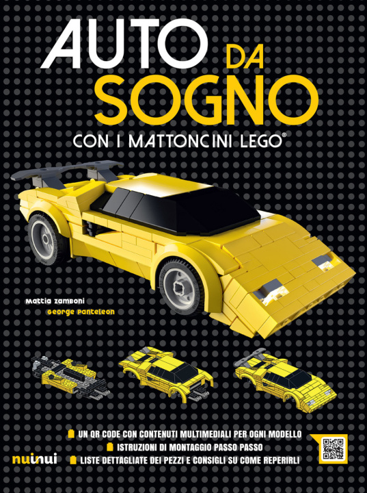 Kniha Auto da sogno con i mattoncini Lego Mattia Zamboni