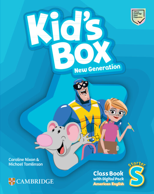 Livre Kid's Box New Generation Starter Class Book with Digital Pack American English Caroline Nixon