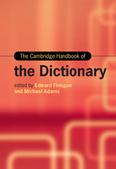 Kniha The Cambridge Handbook of the Dictionary Edward Finegan