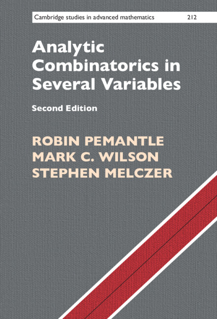 Libro Analytic Combinatorics in Several Variables Robin Pemantle