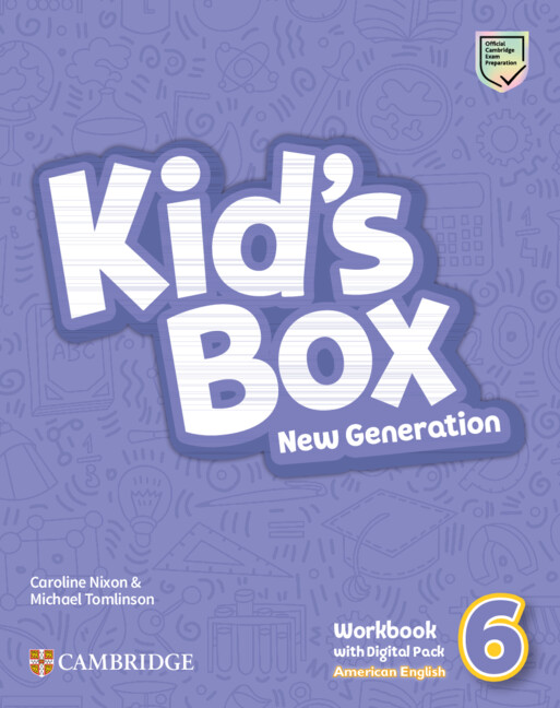 Książka Kid's Box New Generation Level 6 Workbook with Digital Pack American English Caroline Nixon