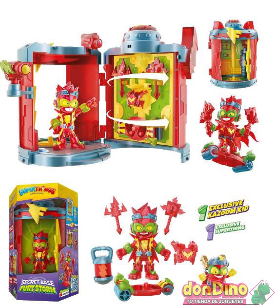 Książka SUPERTHINGS S PlaySet 1x6 Secret Base Fury Storm 