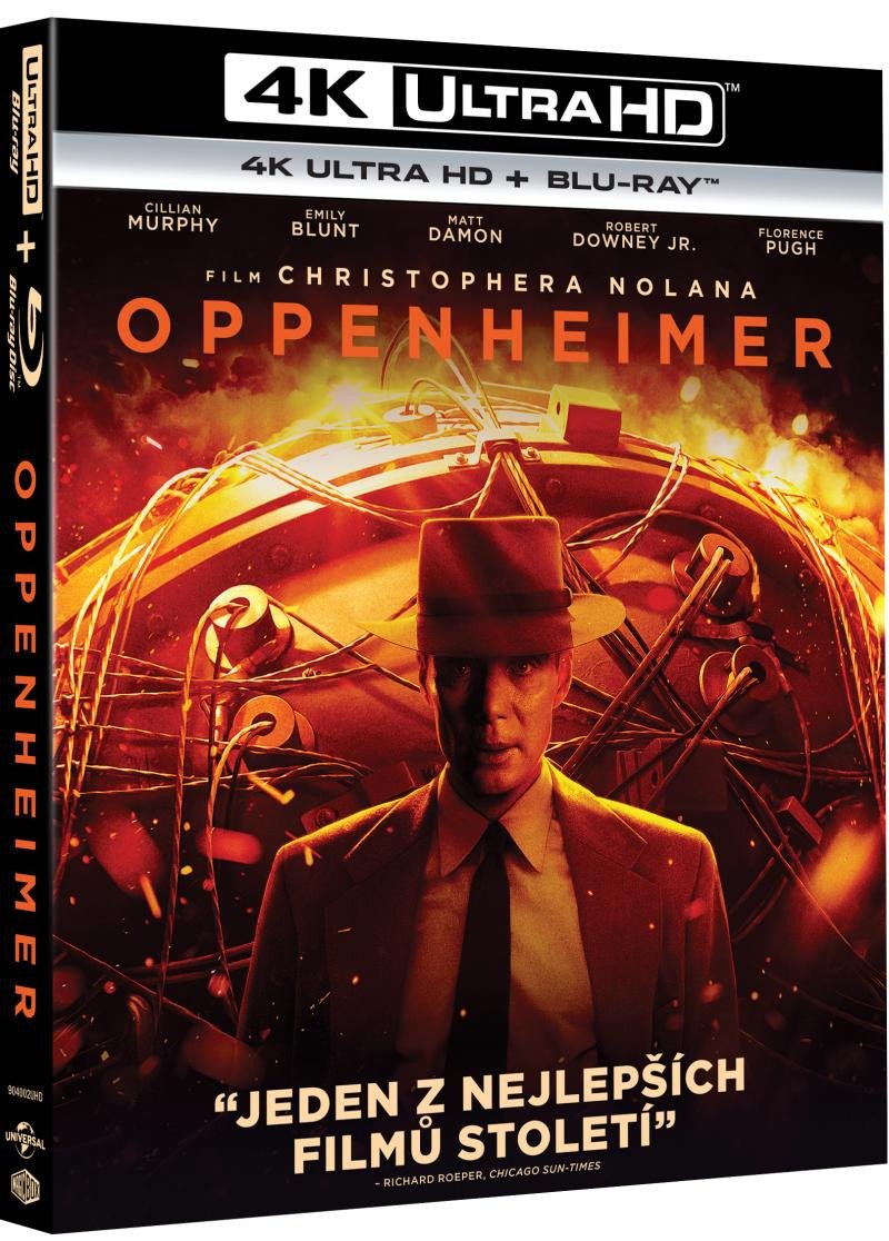 Видео Oppenheimer (2x Blu-ray, Sběratelská edice v rukávu) 