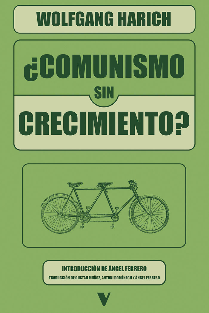 Libro ¿COMUNISMO SIN CRECIMIENTO? HARICH