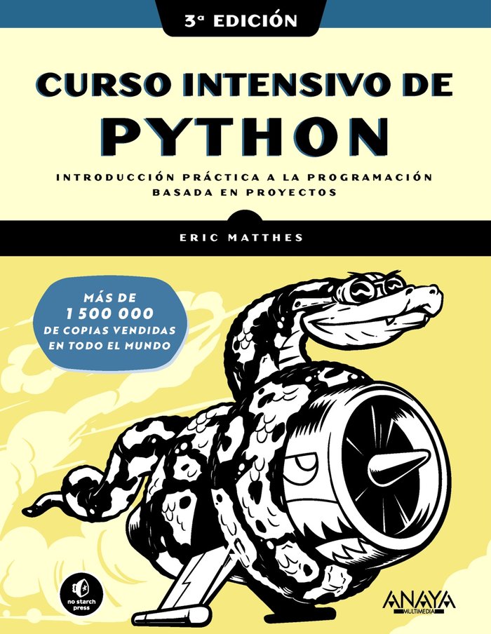 Kniha CURSO INTENSIVO DE PYTHON TERCERA EDICION MATTHES