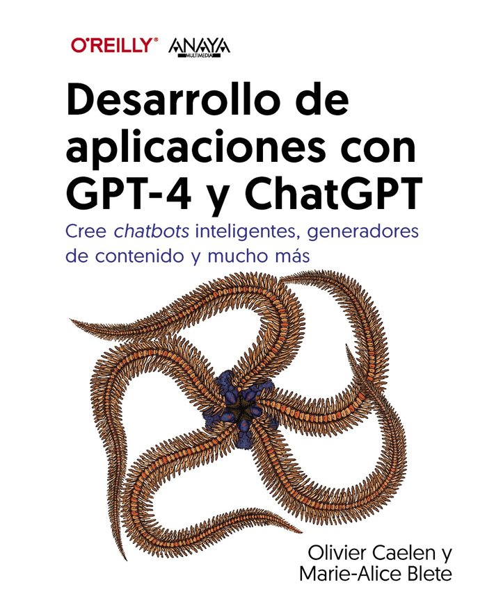 Kniha DESARROLLO DE APLICACIONES CON GPT-4 Y CHATGPT CAELEN