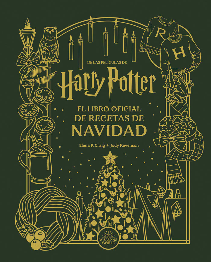 Kniha HARRY POTTER: EL LIBRO OFICIAL DE RECETAS DE NAVIDAD VVAA