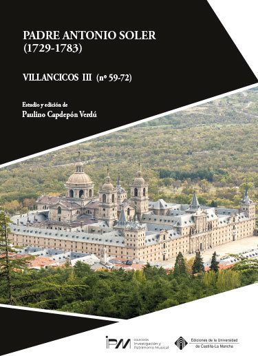 Книга PADRE ANTONIO SOLER 1729 1783 VILLANCICOS VII (Nº 97-105) SOLER RAMOS