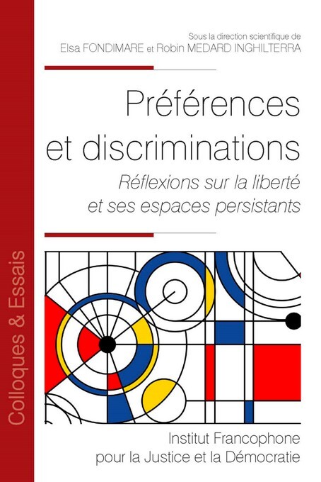 Könyv Préférences et discriminations Medard Inghilterra
