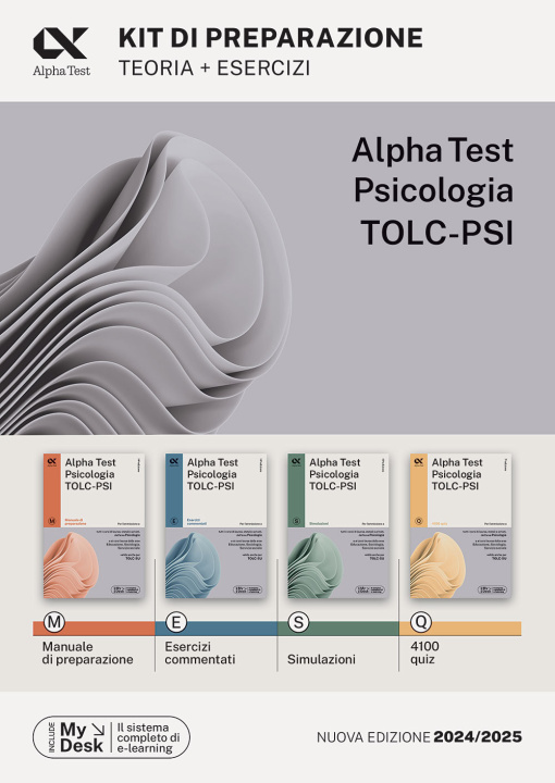 Kniha Alpha Test. Psicologia. TOLC-PSI. Kit di preparazione Paola Borgonovo