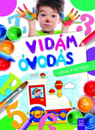 Book Vidám óvodás színez, ír és rajzol Anna Podgórska