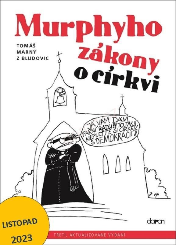 Книга Murphyho zákony o církvi Marný z Bludovic Tomáš
