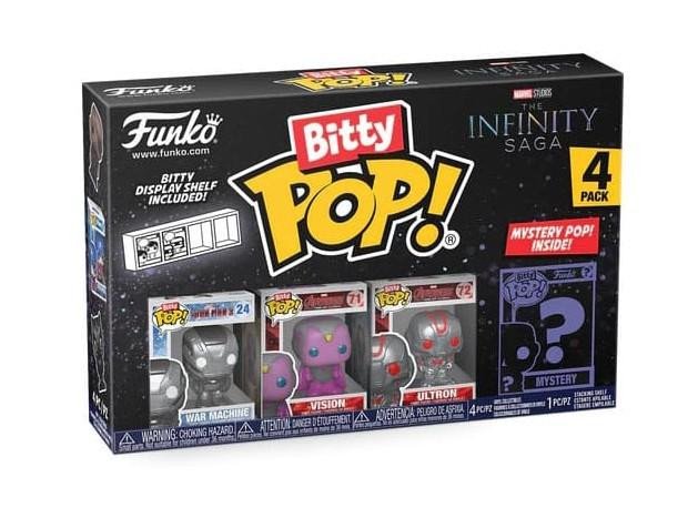 Gra/Zabawka Funko Bitty POP: Marvel - Iron Man (4pack) 