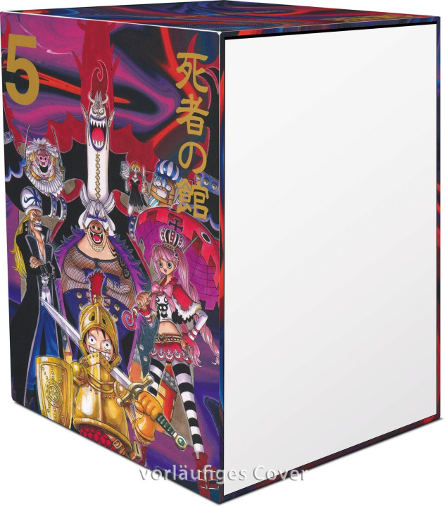 Könyv One Piece Sammelschuber 5: Thriller Bark (leer, für die Bände 46-53, limitiert) 