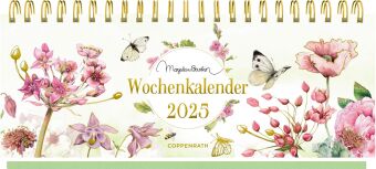 Kalendar/Rokovnik Tischkalender mit Wochenkalendarium: 2025 - Marjolein Bastin - rosa 