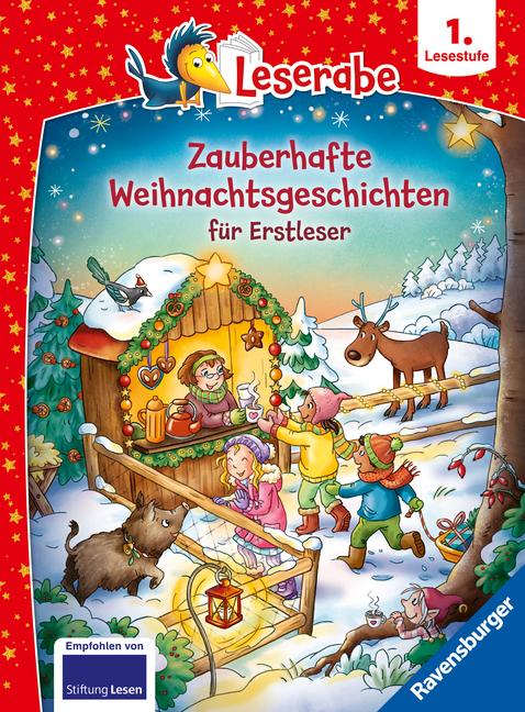 Carte Zauberhafte Weihnachtsgeschichten für Erstleser - lesen lernen mit dem Leseraben - Erstlesebuch - Kinderbuch ab 6 Jahren - Lesen lernen 1. Klasse Jung Martin Lenz