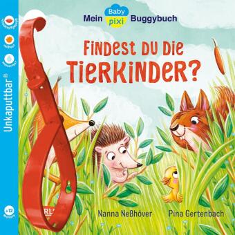 Carte Baby Pixi (unkaputtbar) 143: Mein Baby-Pixi-Buggybuch: Findest du die Tierkinder? Pina Gertenbach