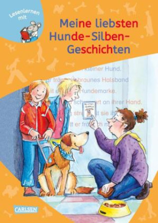 Книга LESEMAUS zum Lesenlernen Sammelbände: Meine liebsten Hunde-Silben-Geschichten 