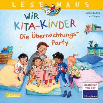 Kniha LESEMAUS 166: Wir KiTa-Kinder - Die Übernachtungs-Party 