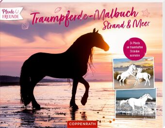 Boek Traumpferde-Malbuch: Strand & Meer Philipp Roß