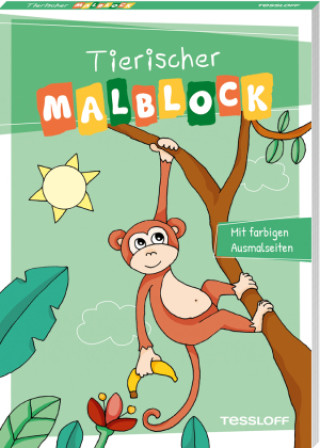 Книга Tierischer Malblock 