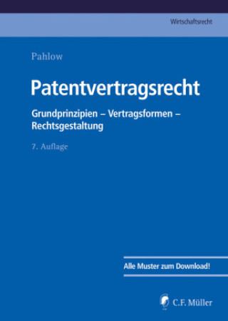 Kniha Patentvertragsrecht Ronny Hauck