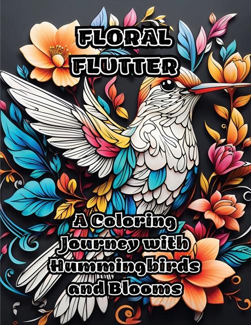 Knjiga Floral Flutter ColorZen