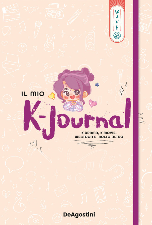 Könyv mio journal K-drama K-movie, webtoon e molto altro 