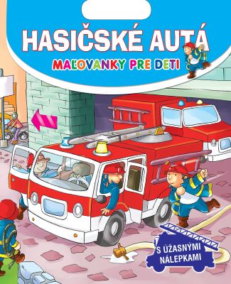 Książka Hasičské autá - Maľovanky pre deti 