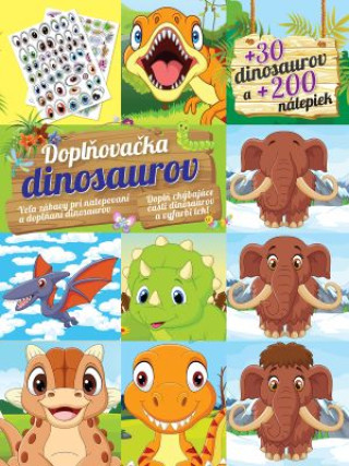 Book Doplňovačka dinosaurov 