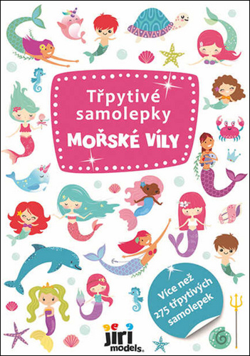 Book Třpytivé samolepky Mořské víly 