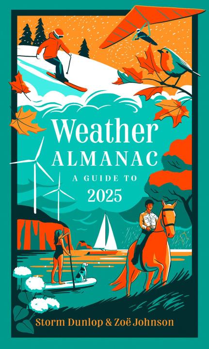 Kniha Weather Almanac 2025 Storm Dunlop