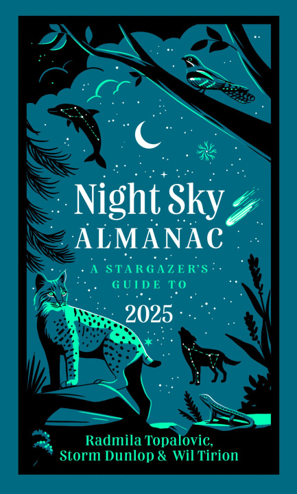 Kniha Night Sky Almanac 2025 Wil Tirion