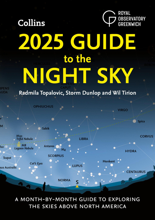 Kniha 2025 Guide to the Night Sky Wil Tirion