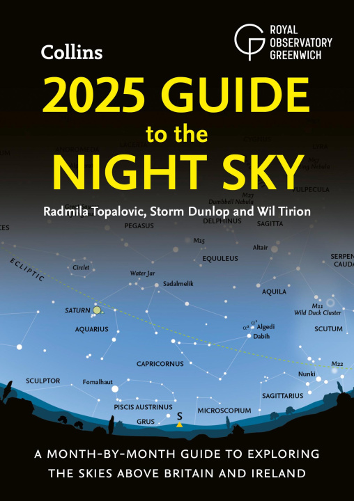 Kniha 2025 Guide to the Night Sky Wil Tirion