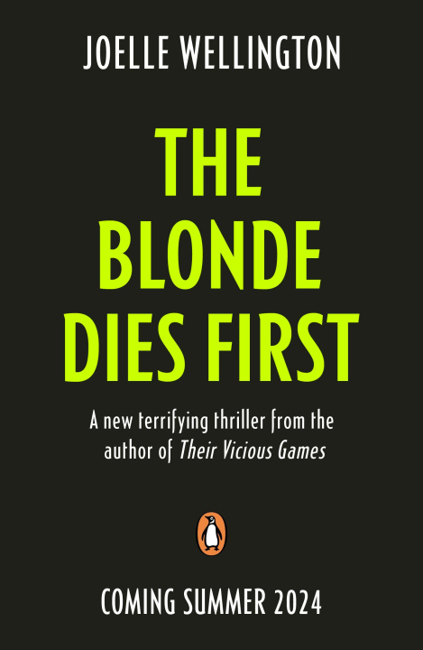 Kniha Blonde Dies First Joelle Wellington