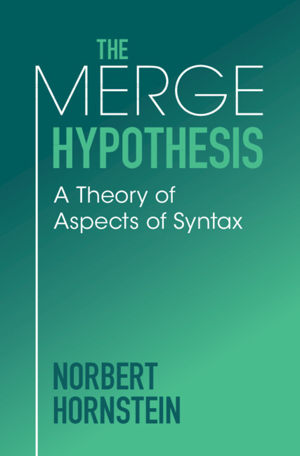 Book The Merge Hypothesis Norbert Hornstein