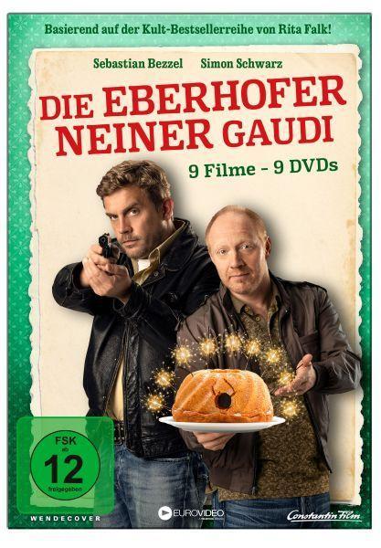 Video Die Eberhofer Neiner Gaudi - 9 DVDs Sebastian Bezzel